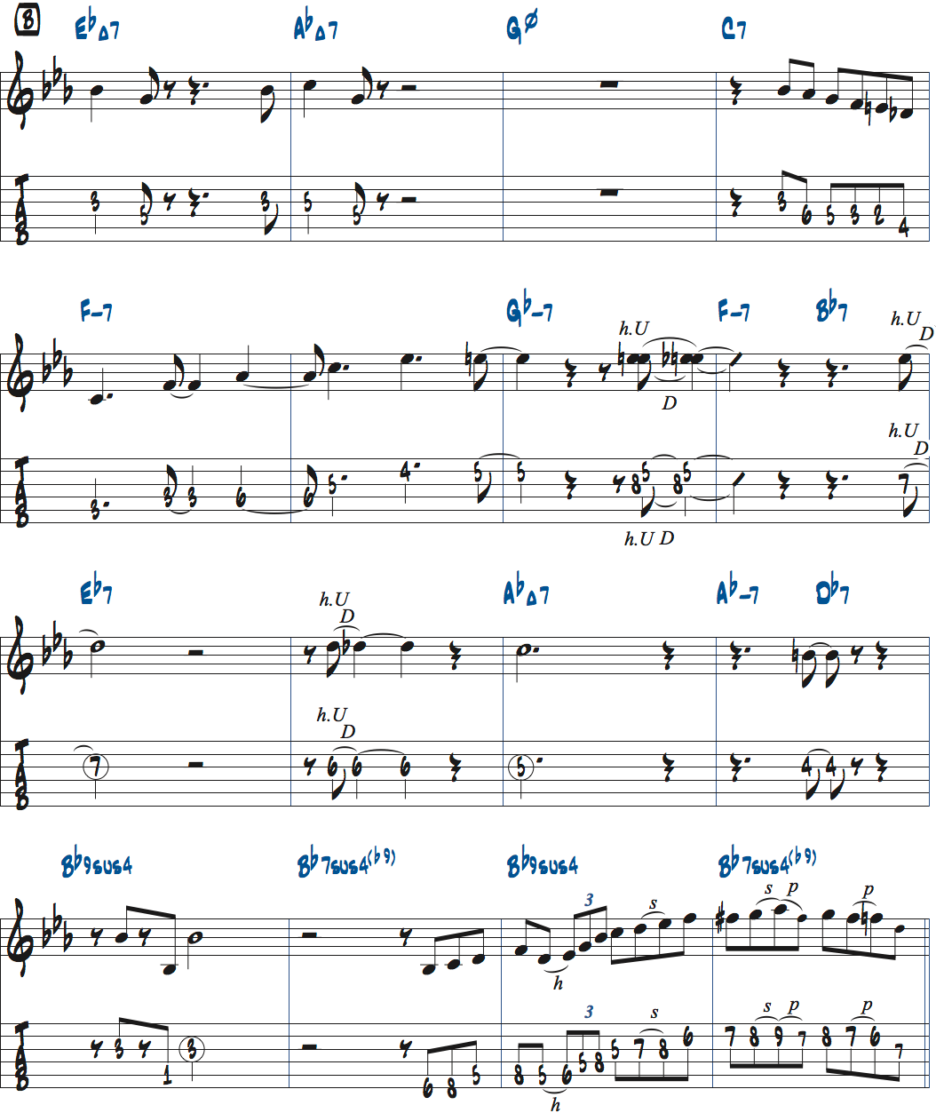 soonコンピング楽譜ページ2