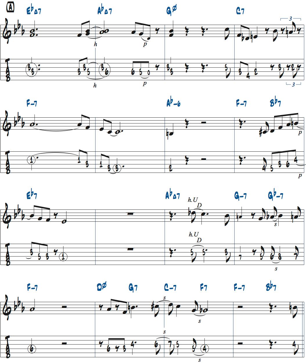 soonコンピング楽譜ページ1